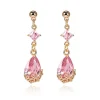 Juhlakorvakorut, ROMANCE | Romantic Teardrop Earrings in Pink