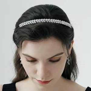 Juhlapanta, ROMANCE | Gianna -lehtiköynnöspanta Cubic Zirconioilla