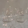 Kahden lasin setti, Mistletoe Kisses / Christmas Wishes -juomalasit