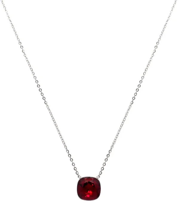 Kaulakoru, BOHM PARIS | Collier Bea -rubiininpunainen/hopea