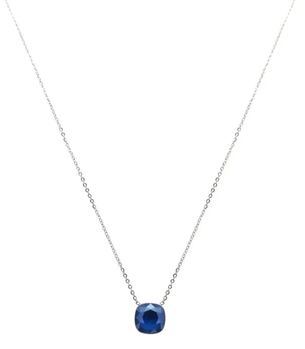 Kaulakoru, BOHM PARIS | Collier Bea -tummansininen/hopea