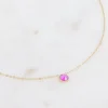 Kaulakoru, BOHM PARIS | Collier Sohan -neonvioletti kristalli