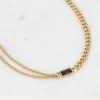 Kaulakoru, BOHM PARIS | Collier Mirha -musta kristallikaulakoru