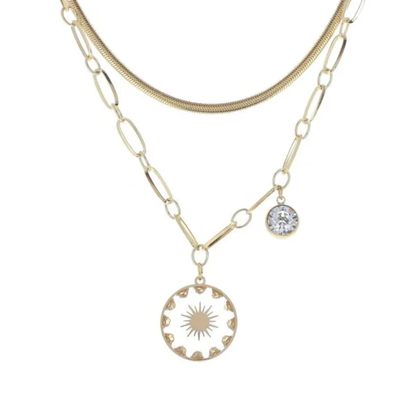 Kaulakoru, BOHM PARIS | Collier Zoe avec cristal clair