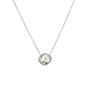 Kaulakoru, BOHM PARIS | Collier Léa -kirkas kristallikaulakoru (hopea)