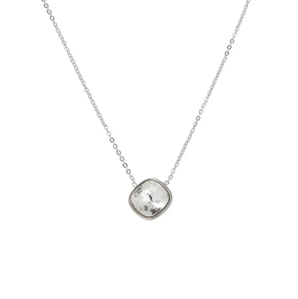 Kaulakoru, BOHM PARIS | Collier Léa -kirkas kristallikaulakoru (hopea)