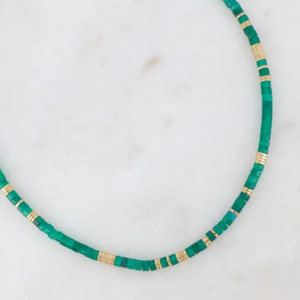 Kaulakoru, BOHM PARIS | Collier Olivine -akaattikaulakoru