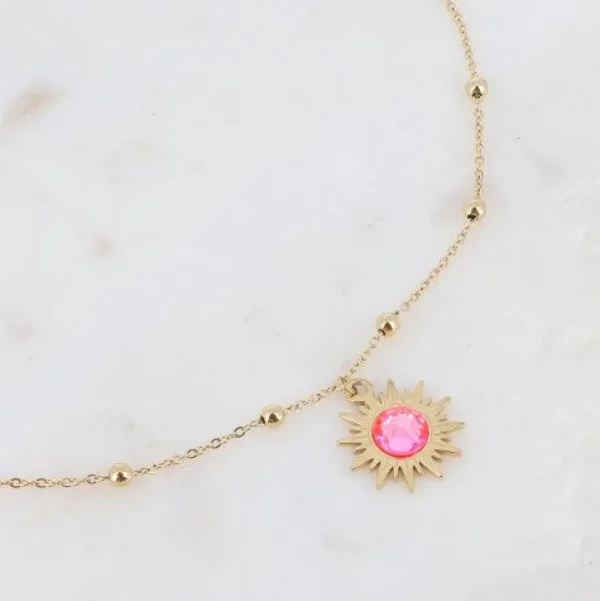 Kaulakoru, BOHM PARIS | Collier Siloane -electric orange