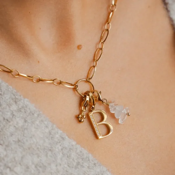 Kaulakoru, BOHM PARIS | Collier Adélie Rhodium