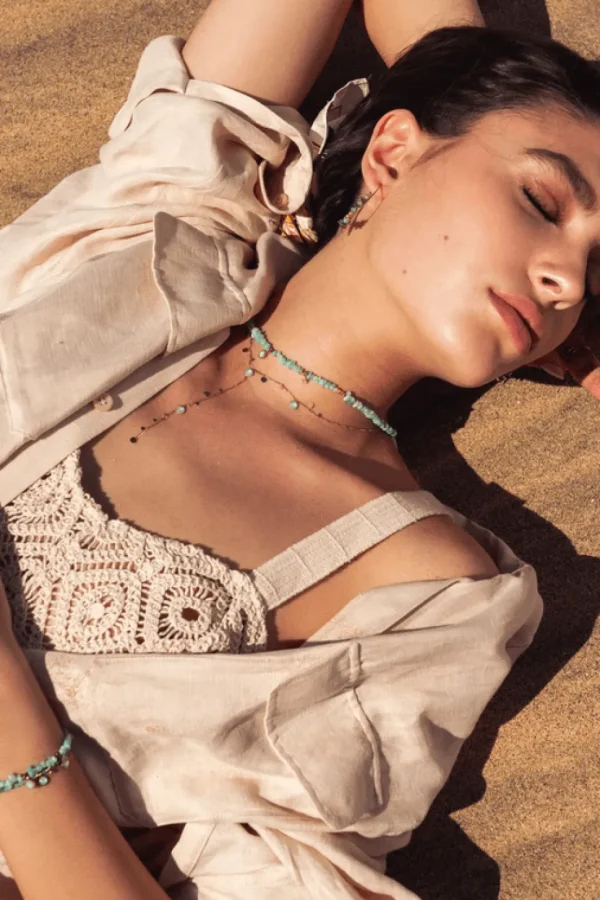 Kaulakoru, BOHM PARIS | Collier Khalissa -kirkas Y-kaulakoru (hopea)