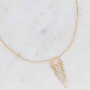 Kaulakoru, BOHM PARIS | Collier Coeur -sydänkaulakoru ketjuin (kulta)
