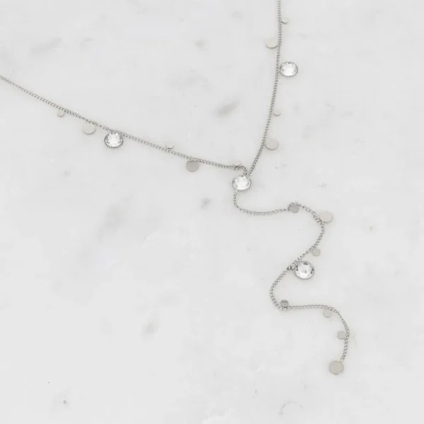 Kaulakoru, BOHM PARIS | Collier Khalissa -kirkas Y-kaulakoru (hopea)