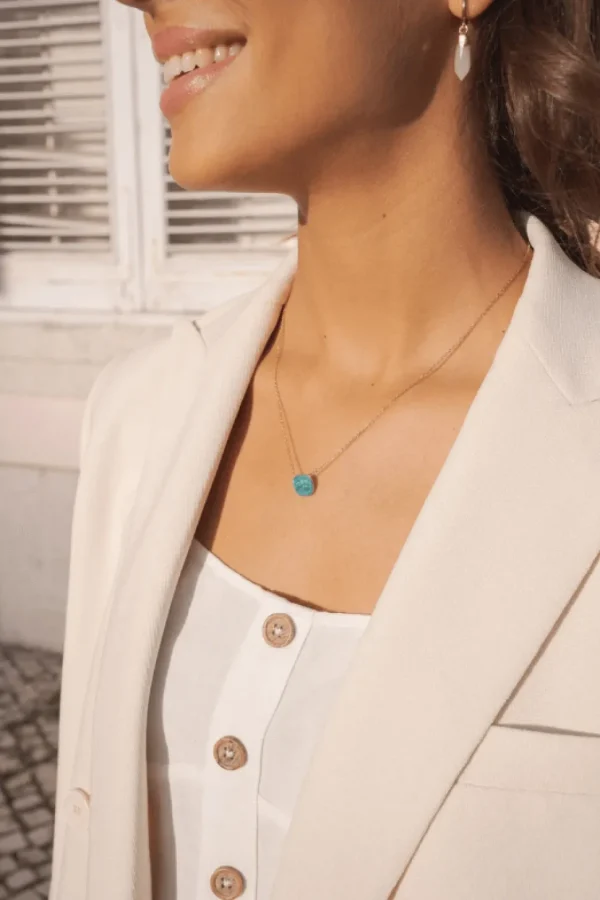 Kaulakoru, BOHM PARIS | Collier Bea -minttu/hopea