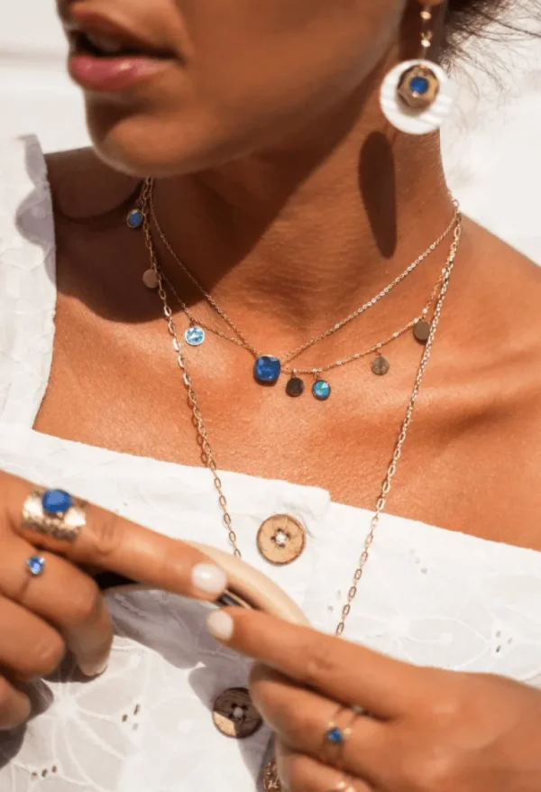 Kaulakoru, BOHM PARIS | Collier Bea -minttu/hopea