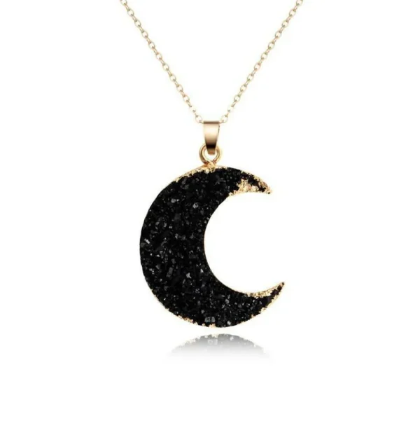Kaulakoru, Celestial Moon in Black or Pink