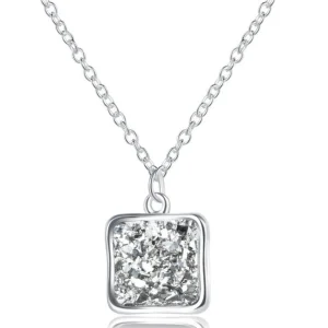 Kaulakoru, Druzy Stone Square -neliökaulakoru