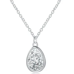 Kaulakoru, Druzy Stone Teardrop -pisarakaulakoru
