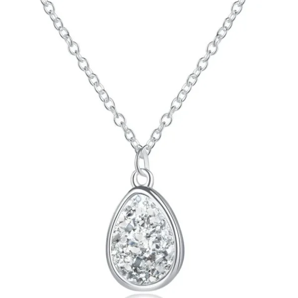Kaulakoru, Druzy Stone Teardrop -pisarakaulakoru