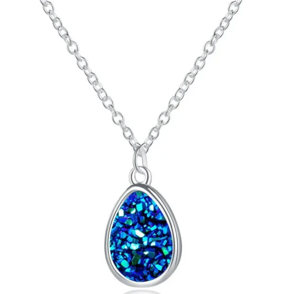 Kaulakoru, Druzy Stone Teardrop -pisarakaulakoru