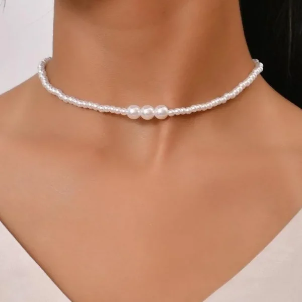 Kaulakoru, FRENCH RIVIERA | Chic Pearl Necklace