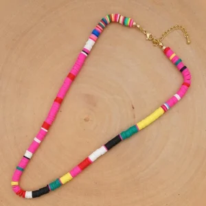 Kaulakoru, FRENCH RIVIERA | Colorblocks Multicolour Surf Necklace
