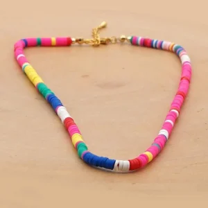 Kaulakoru, FRENCH RIVIERA | Colorblocks Multicolour Surf Necklace