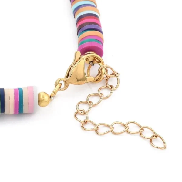 Kaulakoru, FRENCH RIVIERA | Multicolor Surf Necklace with Pearl
