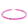 Kaulakoru, FRENCH RIVIERA | Pink Surf Necklace -neonpinkki kaulakoru