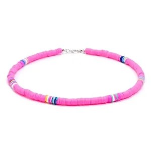 Kaulakoru, FRENCH RIVIERA | Pink Surf Necklace -neonpinkki kaulakoru