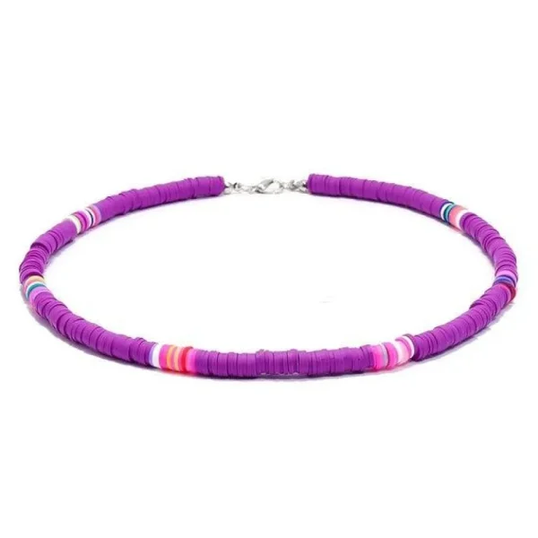 Kaulakoru, FRENCH RIVIERA | Purple Surf Necklace -violetti kaulakoru
