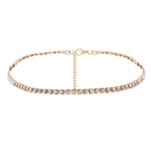Kaulakoru, FRENCH RIVIERA | Shiny Choker Necklace in Gold