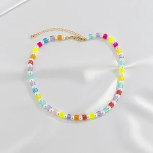 Kaulakoru, FRENCH RIVIERA | Summer Pearls -helmikoru värihelmin