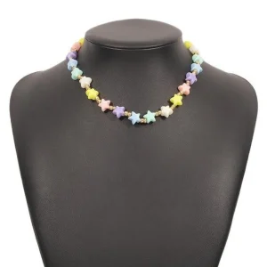 Kaulakoru, FRENCH RIVIERA | Star Necklace -pastellinsävyinen tähtikoru