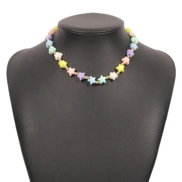 Kaulakoru, FRENCH RIVIERA | Star Necklace -pastellinsävyinen tähtikoru