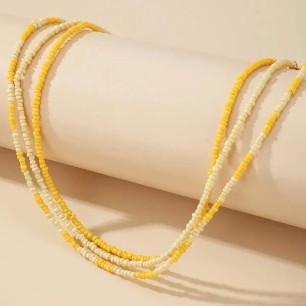 Kaulakoru, FRENCH RIVIERA | Sunshine Necklace -keltainen kaulakoru