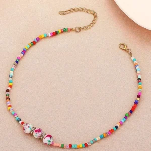 Kaulakoru, FRENCH RIVIERA | Summer Fun Necklace -värikäs helmikaulakoru