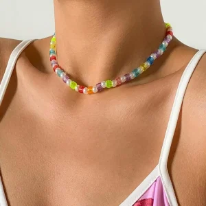 Kaulakoru, FRENCH RIVIERA | Summer Pearls -helmikoru värihelmin
