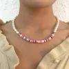 Kaulakoru, FRENCH RIVIERA | Trendy Colourful Pearl Necklace