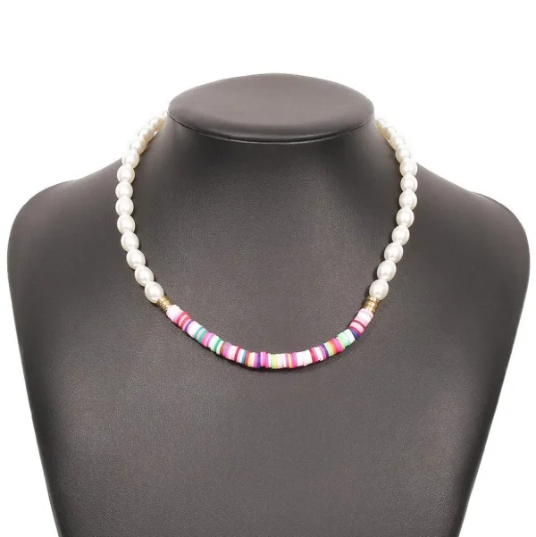 Kaulakoru, FRENCH RIVIERA | Trendy Colourful Pearl Necklace