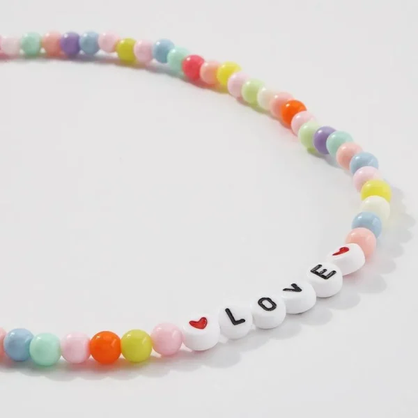 Kaulakoru, FRENCH RIVIERA | Trendy Colourful Love Necklace