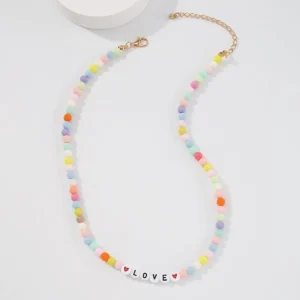 Kaulakoru, FRENCH RIVIERA | Trendy Colourful Love Necklace