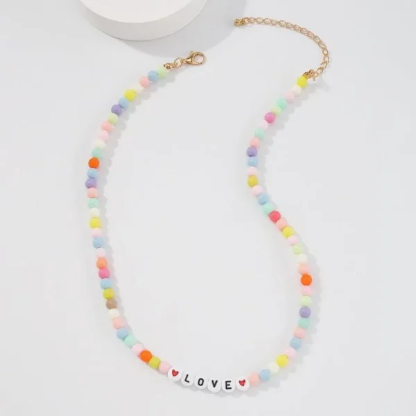 Kaulakoru, FRENCH RIVIERA | Trendy Colourful Love Necklace