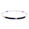 Kaulakoru, FRENCH RIVIERA | White Surf Necklace -valkoinen kaulakoru