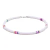 Kaulakoru, FRENCH RIVIERA | White + Multicolor Surf Necklace