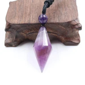 Kaulakoru, NATURE COLLECTION | Diamond Necklace with Amethyst