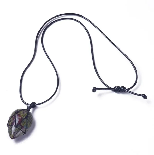 Kaulakoru, NATURE COLLECTION | Bound Dragon Blood Jasper Necklace
