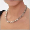 Kaulakoru, PAPARAZZI | Oval Fashion Chain in Silver