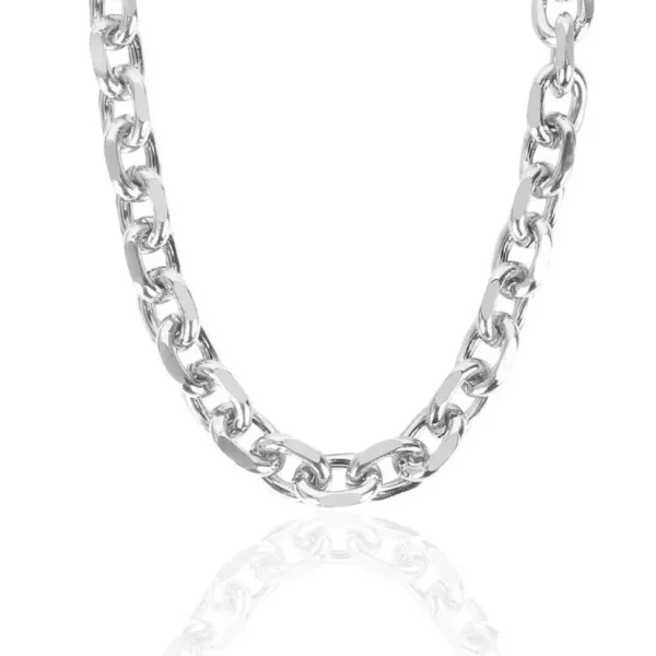 Kaulakoru, PAPARAZZI | Oval Fashion Chain in Silver