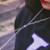 Kaulakoru, Silver Couple Necklace -rakkauskoru magneetilla