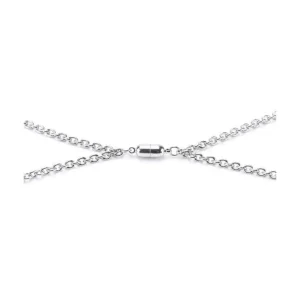 Kaulakoru, Silver Couple Necklace -rakkauskoru magneetilla